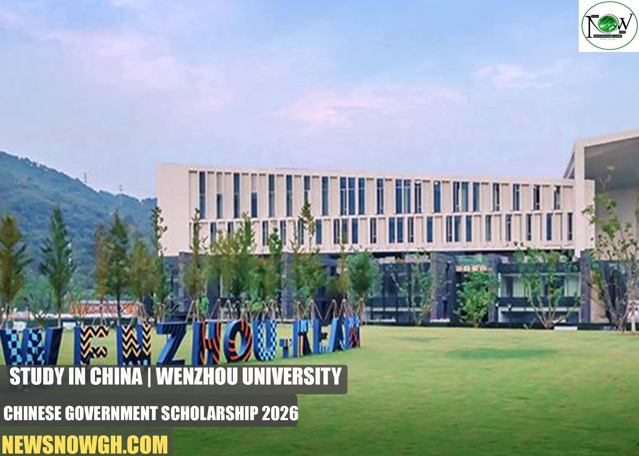 Chinese Government Scholarship at Wenzhou University 2026