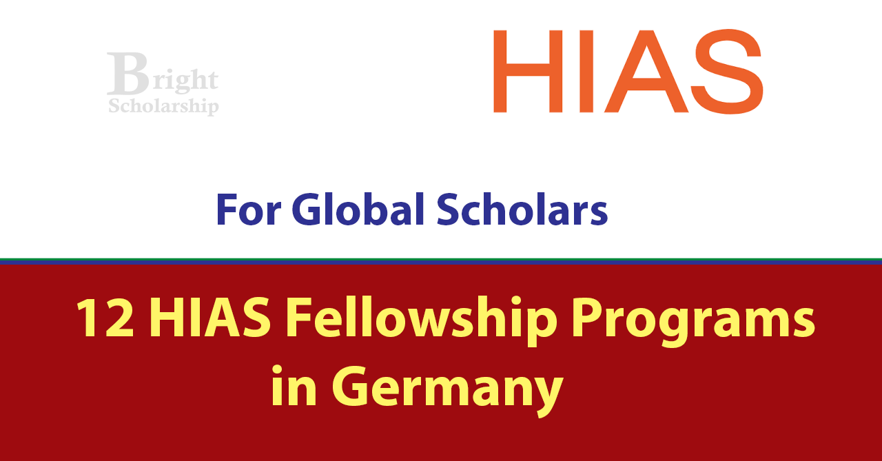 Hamburg Institute for Advanced Study (HIAS) Fellowship 2026–2027 – Hamburg, Germany