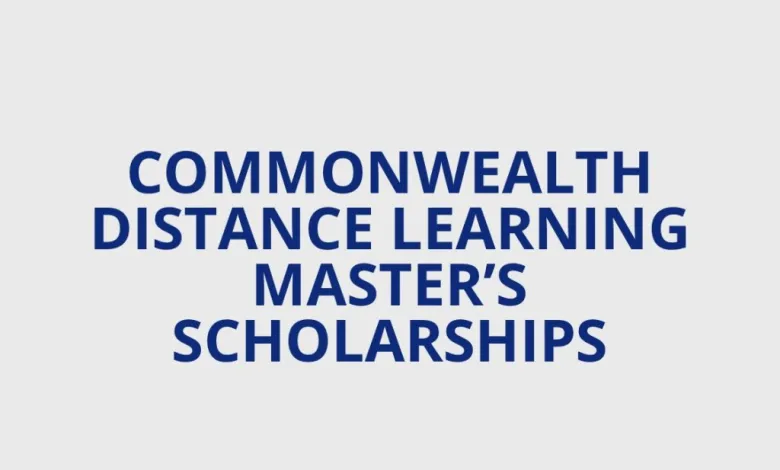 Commonwealth Distance Learning Master’s Scholarships 2026/2027 (Fully Funded)