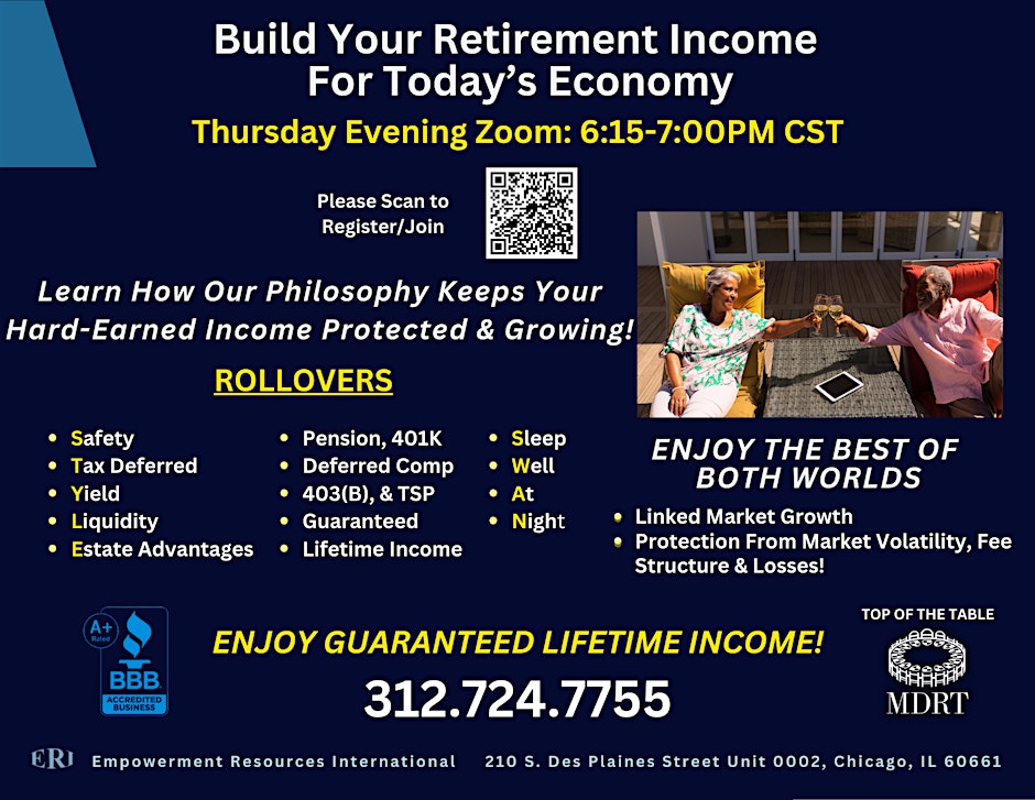 Build Your Money & Retirement Income FOR Today’s Economy: Secure Your Financial Future