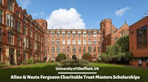 Allan and Nesta Ferguson Charitable Trust Masters Scholarship 2026