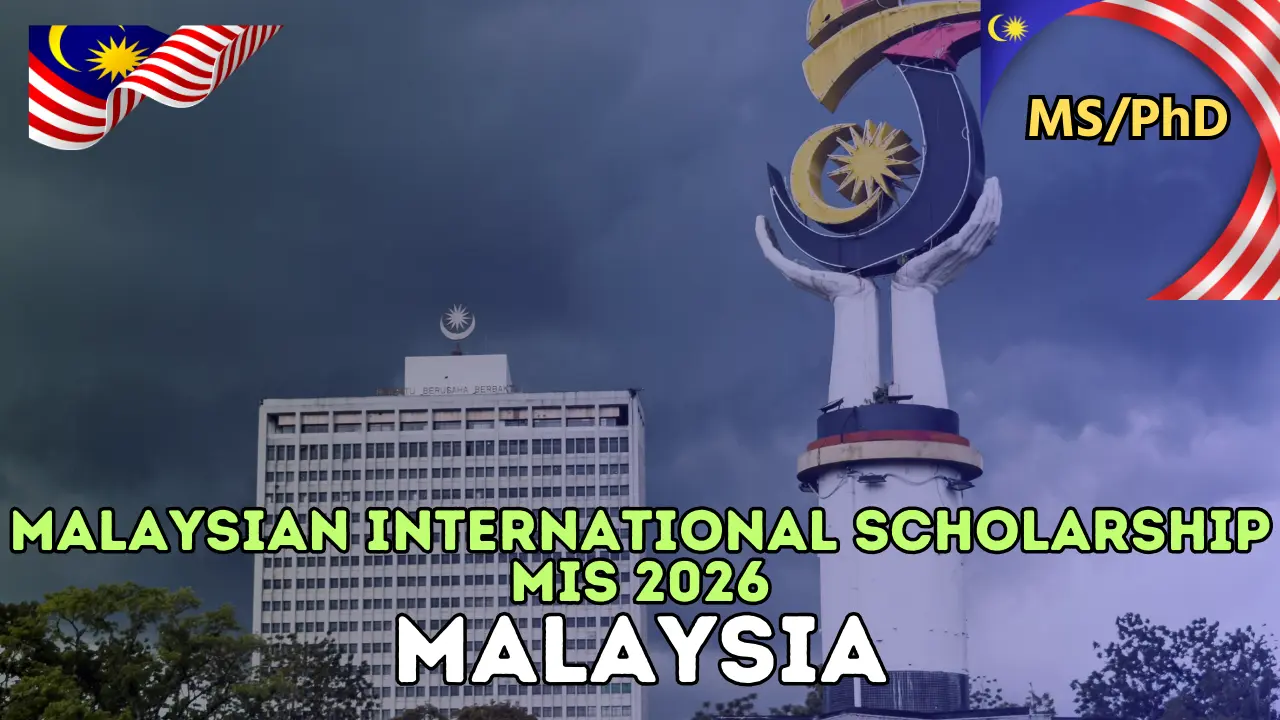 Malaysian International Scholarship (MIS) 2026/2027
