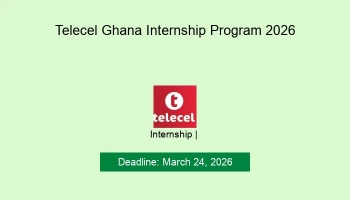 Telecel Ghana Internship Program